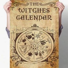Witchy House Decoration With Imbolc, Beltane, Samhain & more- unique gift