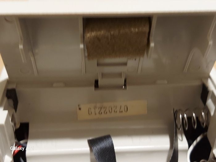 Vintage Carousel Jones Solid State Cassette Tape Recorder Model Et-1016 in lovely case, with Power supply, excellent condition