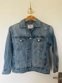 Zara Cotton Denim Jacket Age 10
