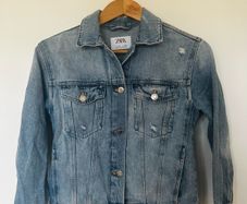 Zara Cotton Denim Jacket Age 10