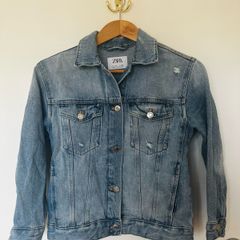 Zara Cotton Denim Jacket Age 10