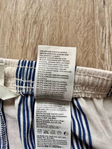 H&M viscose summer trousers 12/14