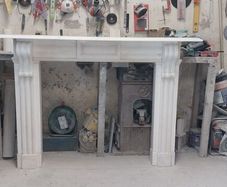 Antique Marble Fireplace