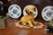 Vintage Ceramic Labrador Figurine