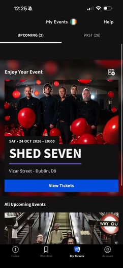 concert tickets