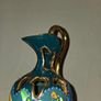 1940's Hubert Bequet Quaregnon Pitcher - Hand painted Image 5
