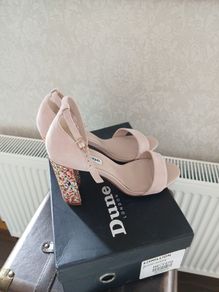 Dune block heel sandals  Excellent condition Postage included