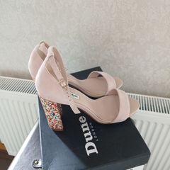 Dune block heel sandals  Excellent condition Postage included