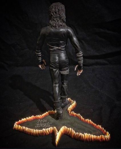 The Crow Cold - Cast Porcelain Autographed