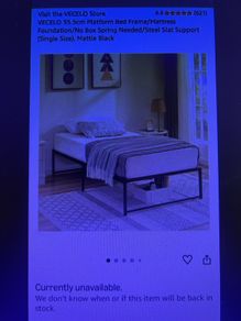 mattress and bed frame