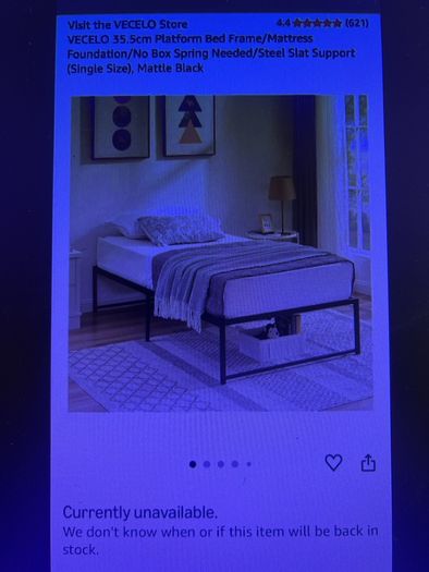 mattress and bed frame
