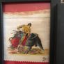Original Spanish Bullfighting Art on Linen (11) Image 8