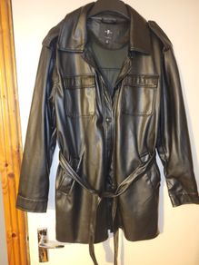 Faux leather