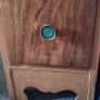 Vintage Walnut Dressing Table. Art Deco Style Image 6