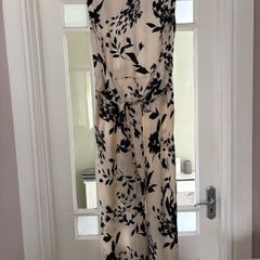 Black/Ivory size 16 dress, M & S.