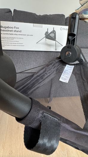 Bugaboo Fox Bassinet Stand with adapters and travel bag