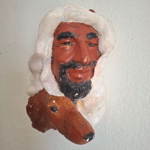 1960s Bossons Chalkware Character Heads