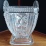 Vintage Czechoslovakian Glass Vase Image 2