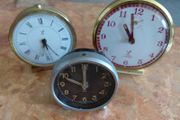 vintage Jaz alarm clocks