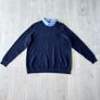 NEW Mens Navy 2 in 1 Knit Jumper 3XL Image 4