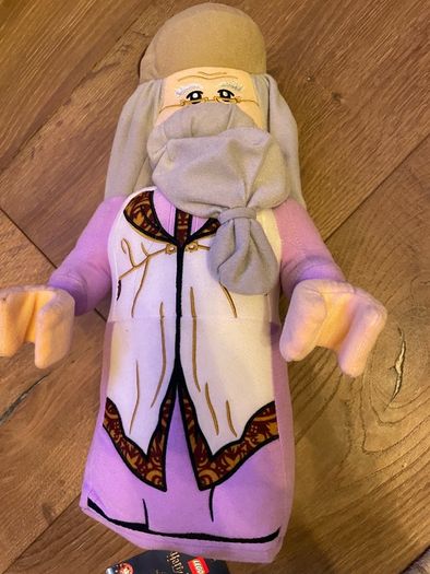 Lego Dumbledore soft toy Plush Harry Potter Brand new
