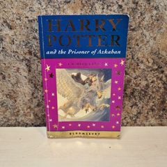 Harry Potter and the prisoner of askaban star cover first edition 1st print paperback