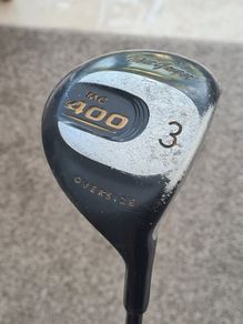 Macgregor MC400 oversize 3 wood golf club driver graphite shaft mid flex point