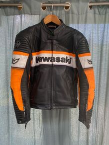 Arlen Ness leather jacket Kawasaki