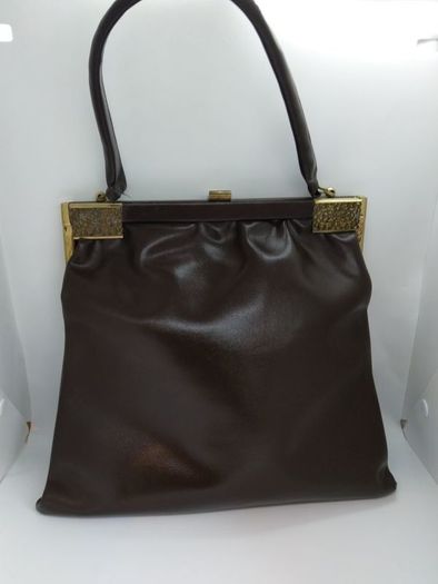 Vintage Vinyl Handbag