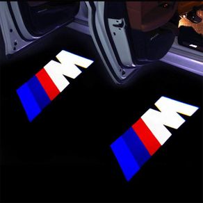 2x Car Led Door Welcome Lights Logo Projector For Bmw E90 E92 M3 E60 E61 E65 F01 F02 F10 F30 F48 G30 G38 X1 X2 X3 X4 X5 X6 X7 M |