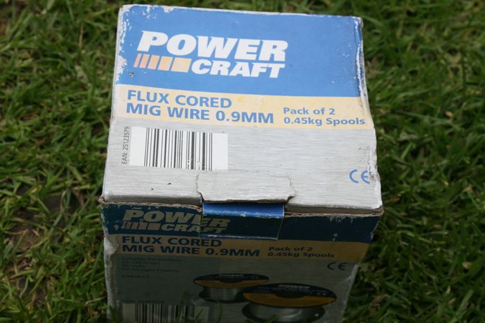 Power craft Flux Cord Mig wire 0,9mm