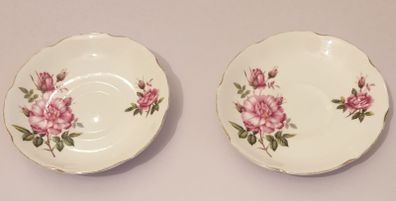 Royal Grafton Fine Bone China Saucers X2