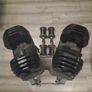 Bowflex 1090i SelectTech dumbells + rack Image 2