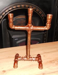 Steam Punk Candelabra