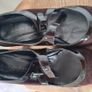 ladies healed  brown shoes size 7 Image 2