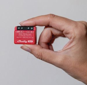 Shelly Plus 1PM Mini Gen. 3  WLAN-controlled intelligent relay, 1 channel 8 A, with power measurement