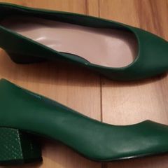 Insolia Green 60s Style Heels