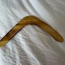 Hand painted Boomerang 100% Australian Image 2
