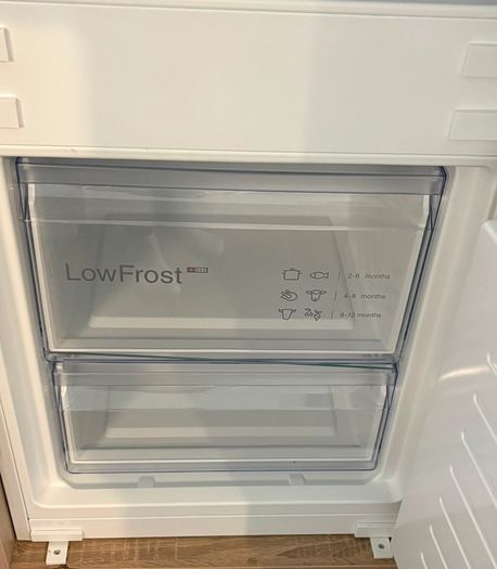 integrated fridge/freezer