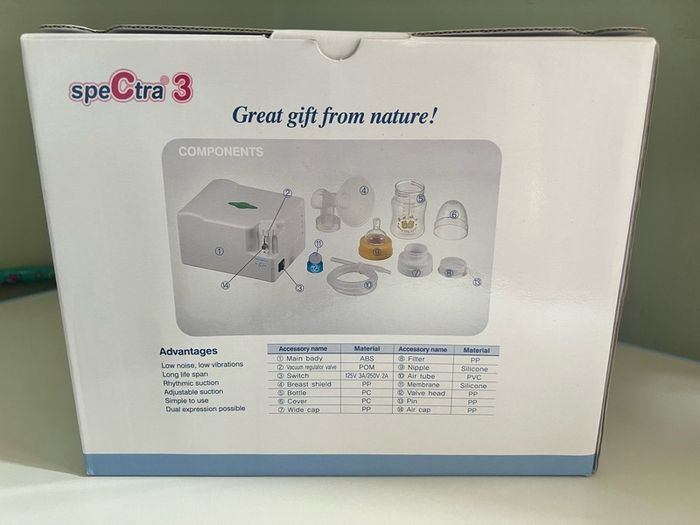 Electric breast pump