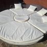 Patio day bed with cushions Image 3