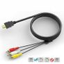 1.3m HDMI Male to 3 RCA Video Audio Converter Component AV Adapter Cable HDTV - FHT12CAB Image 9