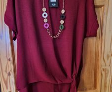 Wine/Burgundy co ord