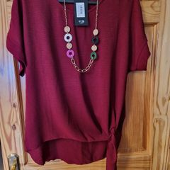 Wine/Burgundy co ord
