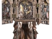 Archangel Michael Statue Of Saints With Shield And Sword House Altar Relief Panel