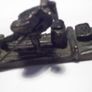 a vintage chinese bronze of  fishing man on a bamboo boat signed Image 7