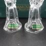 Marquis by Waterford Crystal Angel Candleholders  Pair in Original Box Image 5