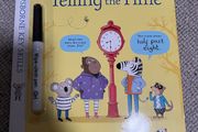 New - Wipe Clean - Telling The Time (Usborne)