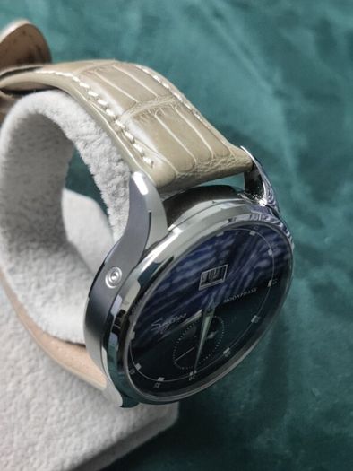 Sugess Moonphase Mechanical, Big Date Automatic 41mm Watch with Sapphire Crystal