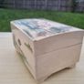 Antique Japanese music box with jewelry box from the 1960s. Image 3